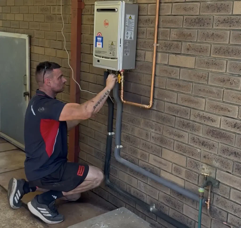 hot water service perth